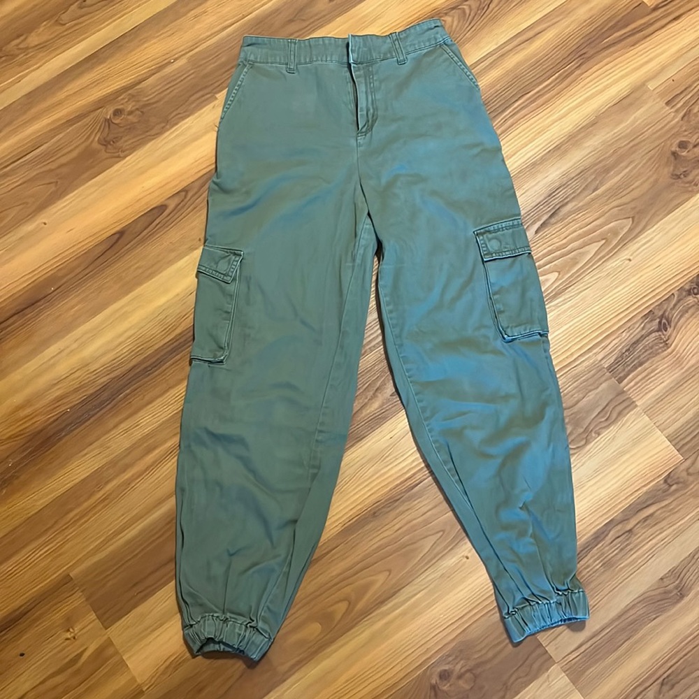 Green pants